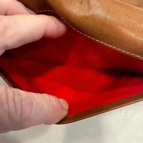 Dooney & Bourke vintage pebbled leather long wallet with front buckle - Picture 10 of 14